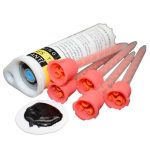 Two-Component Black Acrylic Adhesive Glue