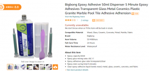 Epoxy Adhesives Metal Ceramics Plastic Granite ...