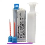 Acrylic glue A:B 10:1 Construction Adhesive 50ml Blue Light Yellow 2 Part Glue
