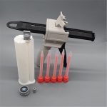 75ml Manual Applicator Caulking Gun 10:1 Adhesive Dispensing Gun