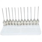 12pcs 21G Dispensing Needle Stainless Steel Dispensing Syringe Needle Tips