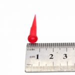 25G Red Plastic Tapered Dispensing Tips TT
