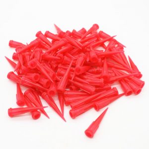 25G Red Plastic Tapered Dispensing Tips TT 25G Red Plastic Tapered Dispensing Tips TT