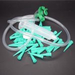 100pcs Green 18 Gauge Blunt Tapered Dispensing Tip