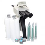 Manual Applicator Dispensing Gun 1:1 50ml Caulk Adhesive Gun